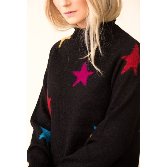 $398 VEDA Star Party Big Bend Alpaca Sweater XS XXS❤️ - Picture 5 of 5